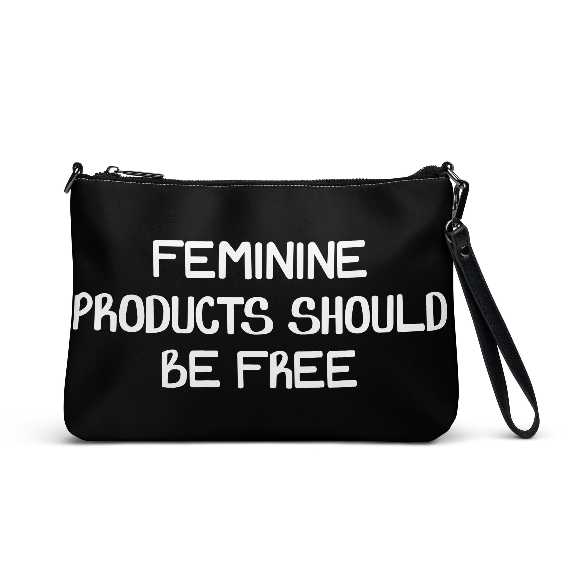 Feminine Products Should Toiletry Bag - Black