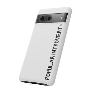 Popular Introvert Phone Case - White