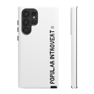 Popular Introvert Phone Case - White