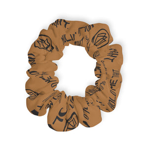 Hold Me Tight Scrunchie - Brown
