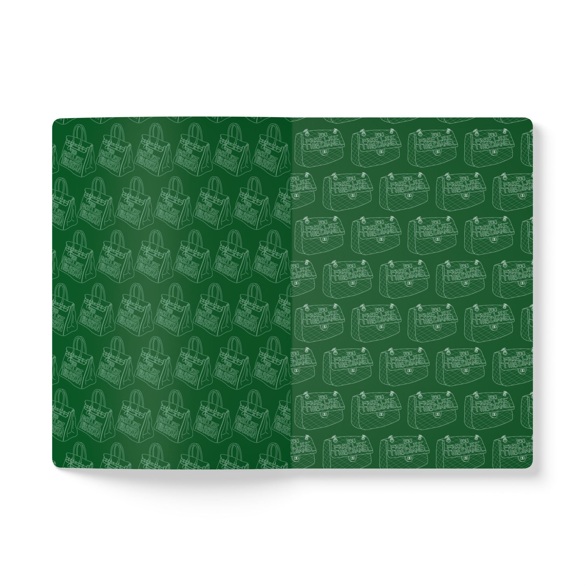 Everything I Want Softcover Journal - Green