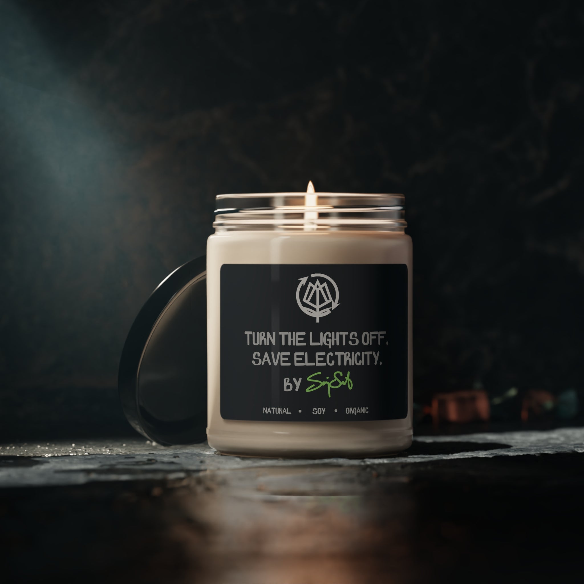 Turn the Lights Off Soy Candle, 9oz