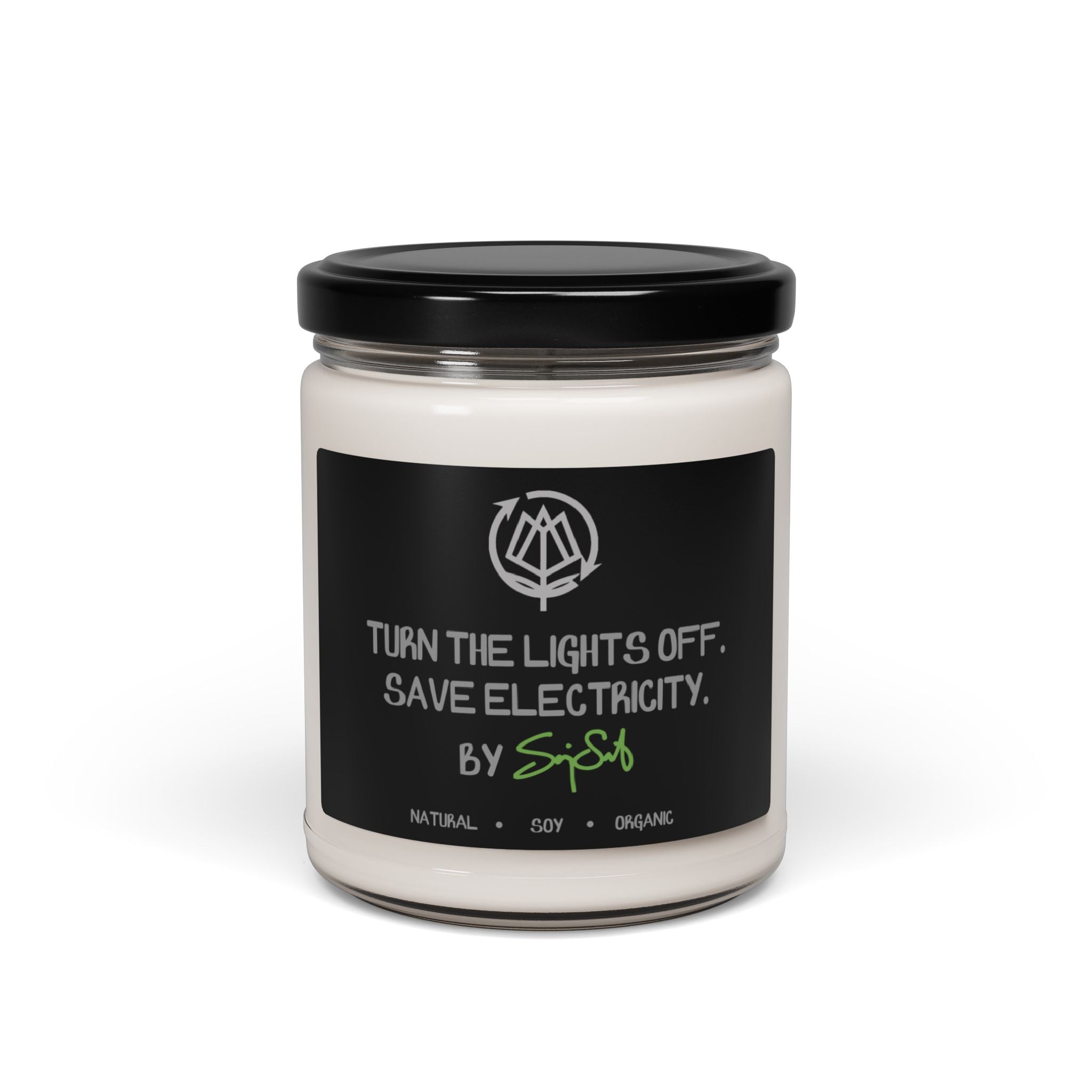 Turn the Lights Off Soy Candle, 9oz