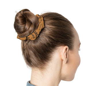 Hold Me Tight Scrunchie - Brown