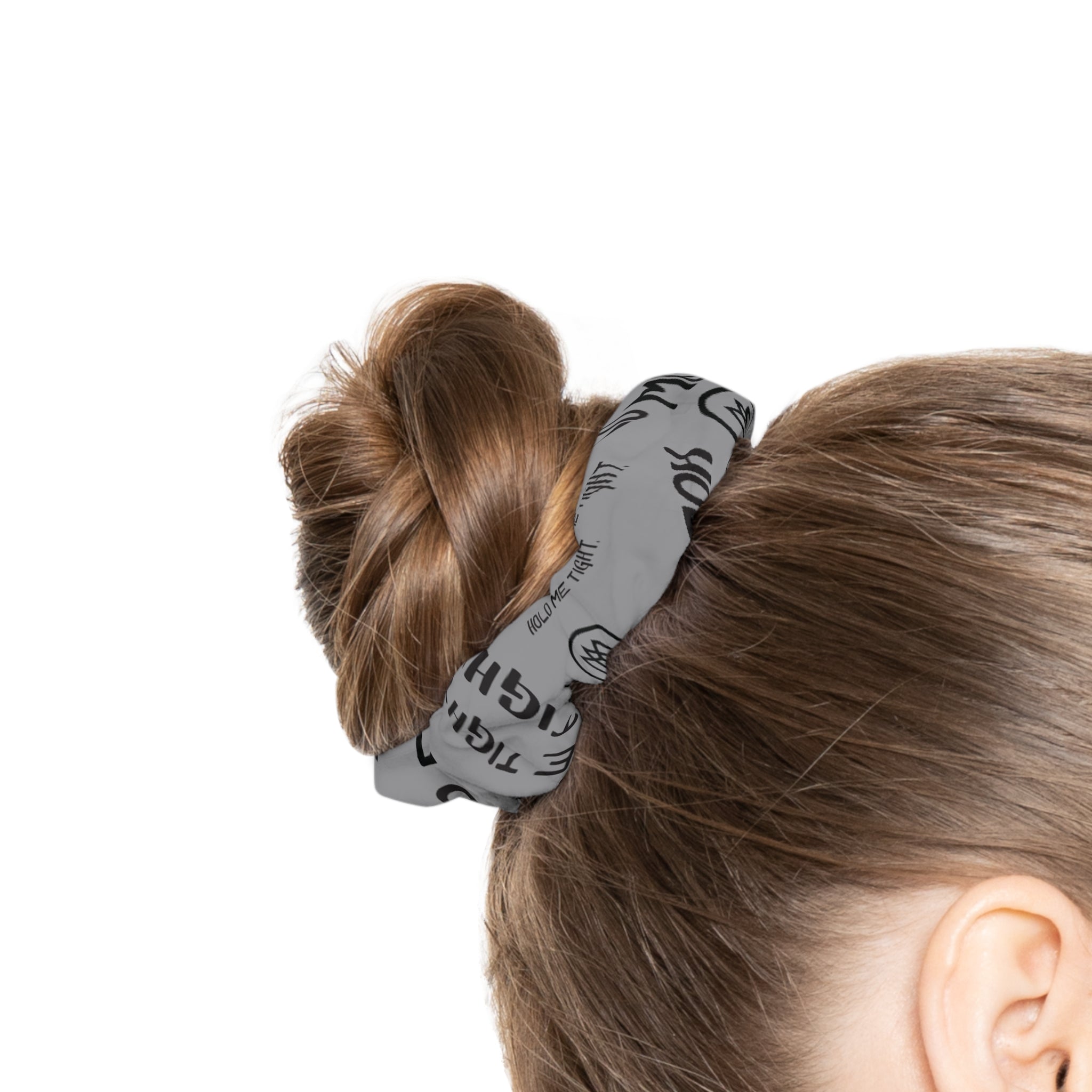 Hold Me Tight Scrunchie - Grey