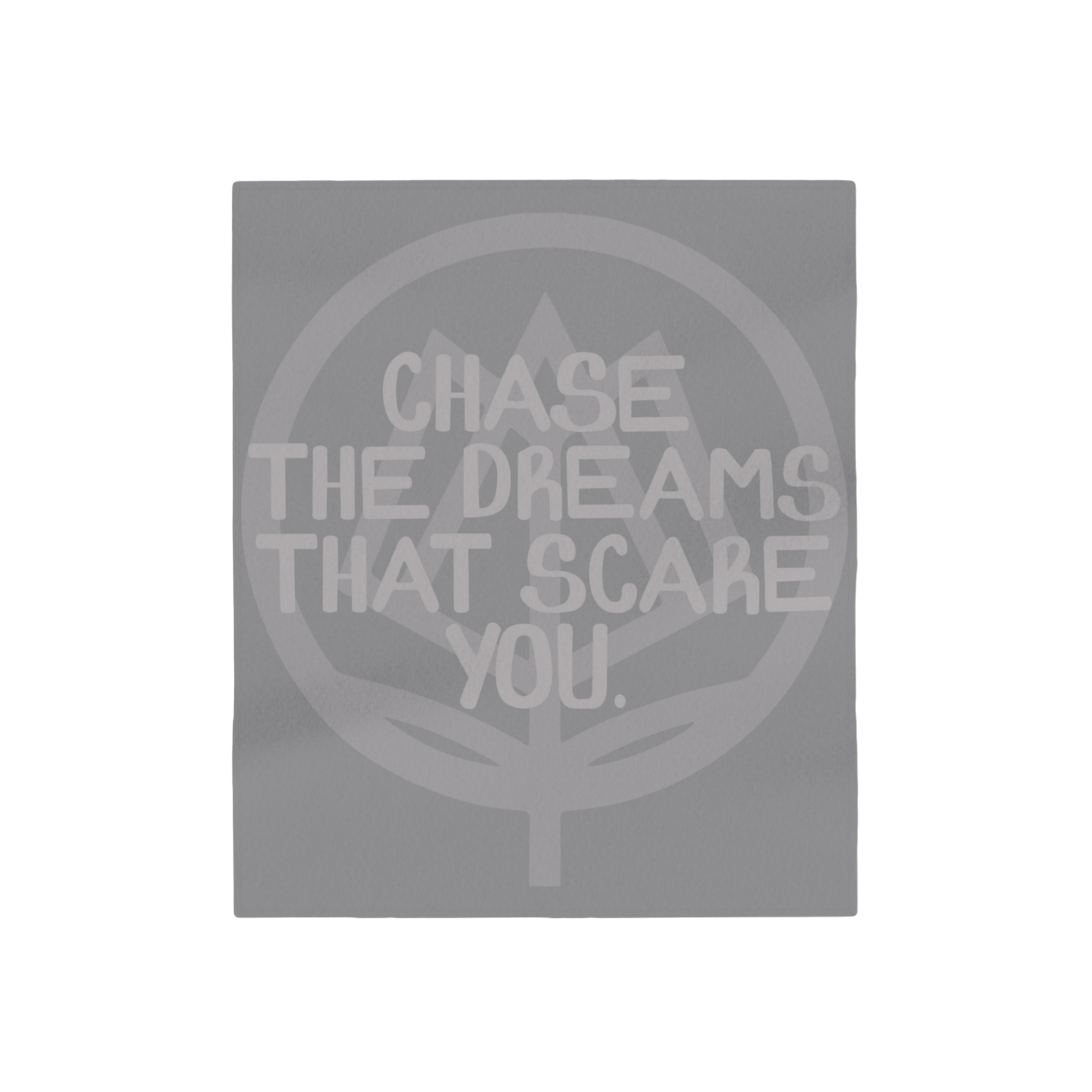 Chase the Dreams Throw - Grey