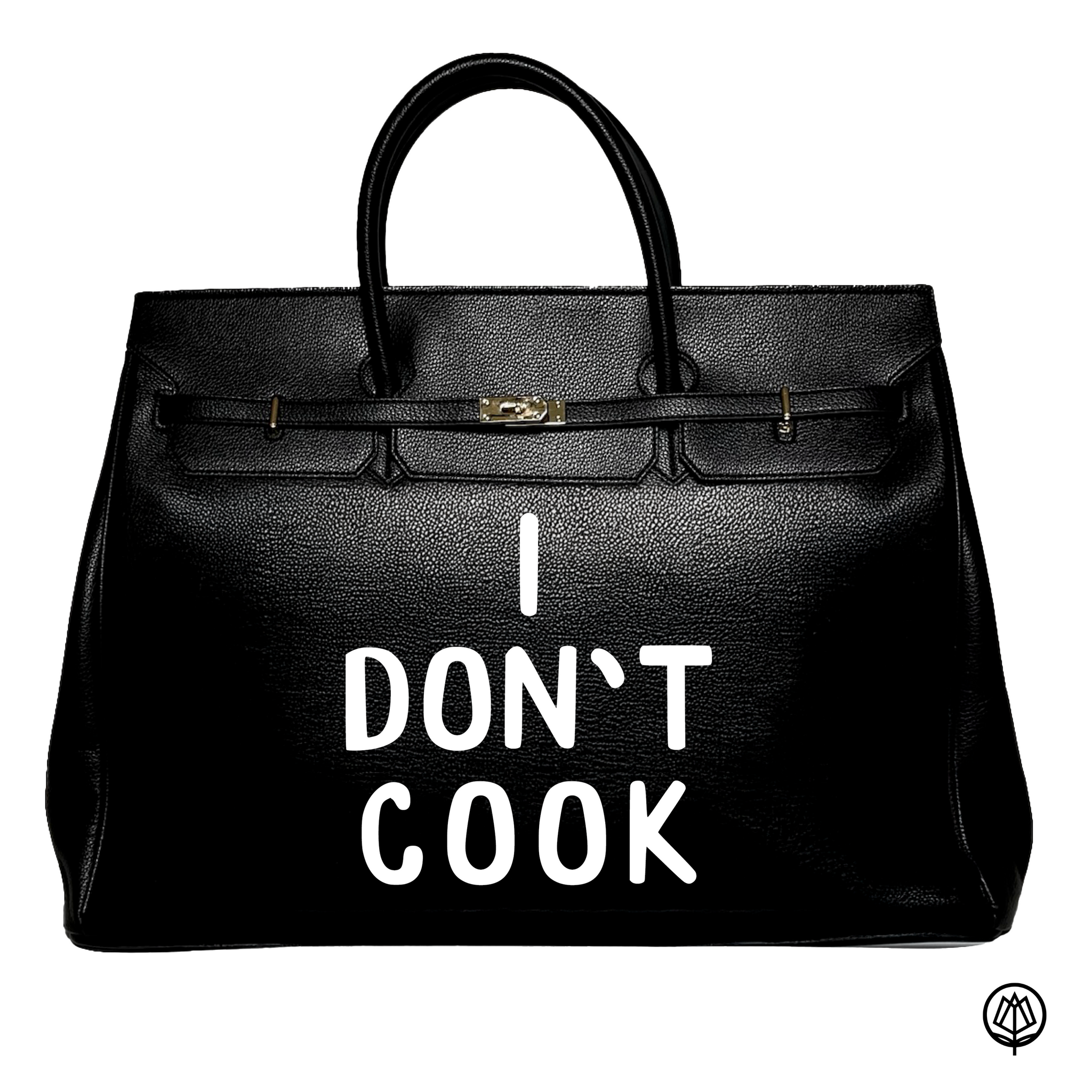 Choose A Saying Black Handbag