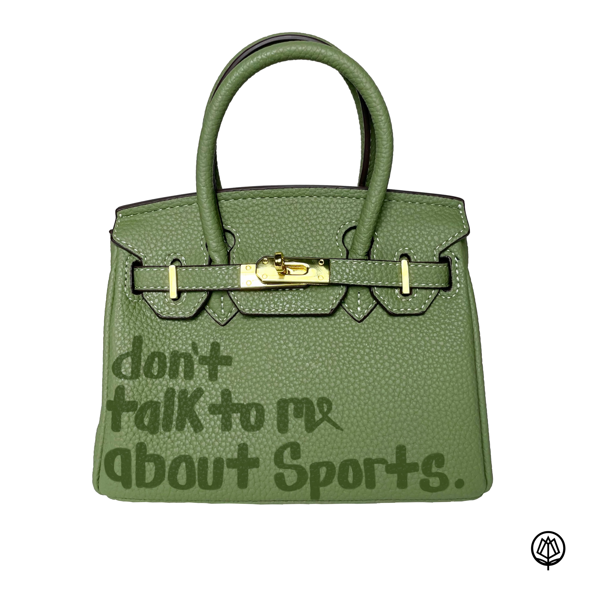 Don't Talk to Me About Sports Dino Handbag