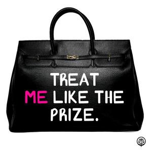 Choose A Saying Black Handbag