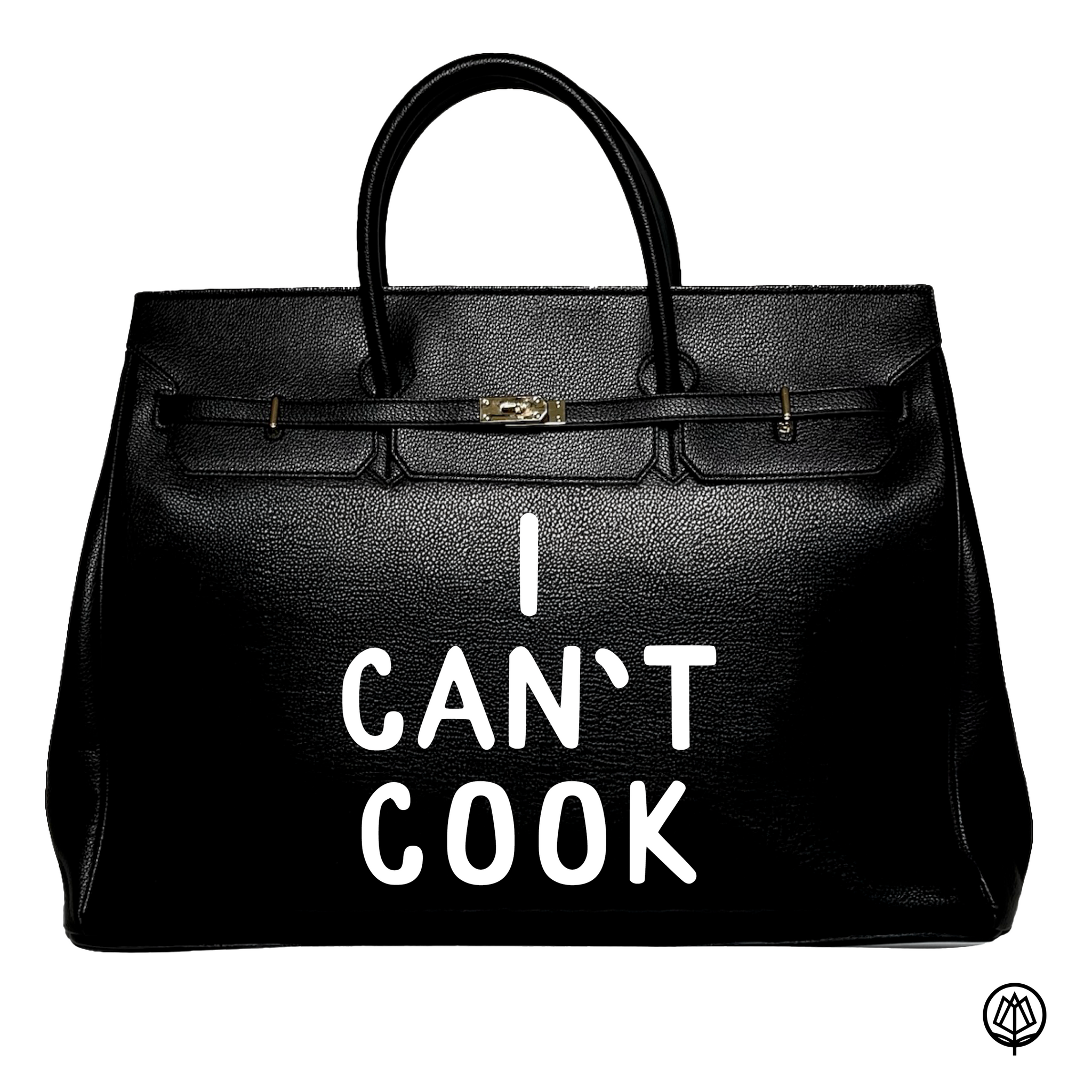 Choose A Saying Black Handbag