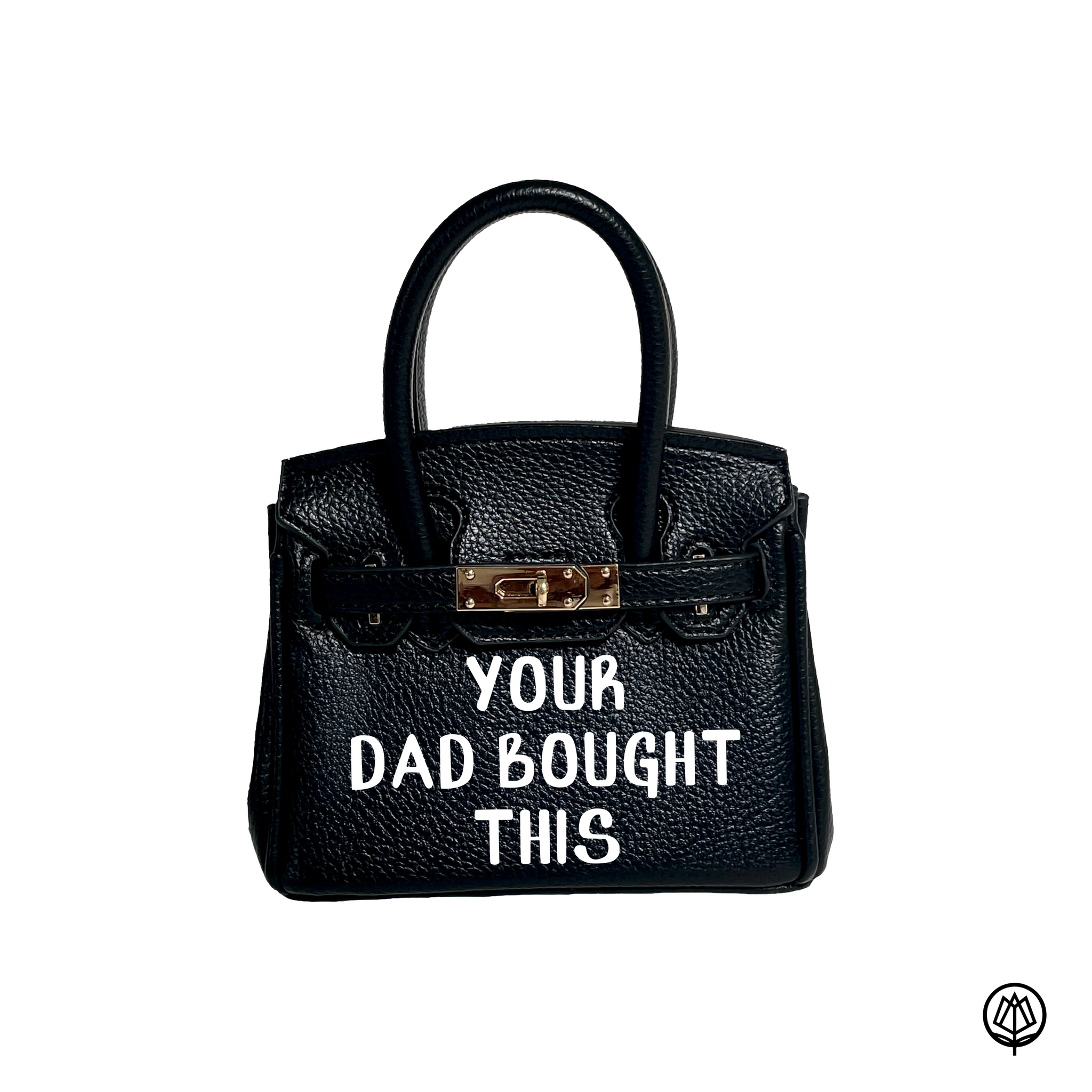 Choose A Saying Black Handbag