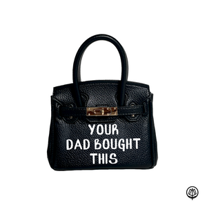 Choose A Saying Black Handbag
