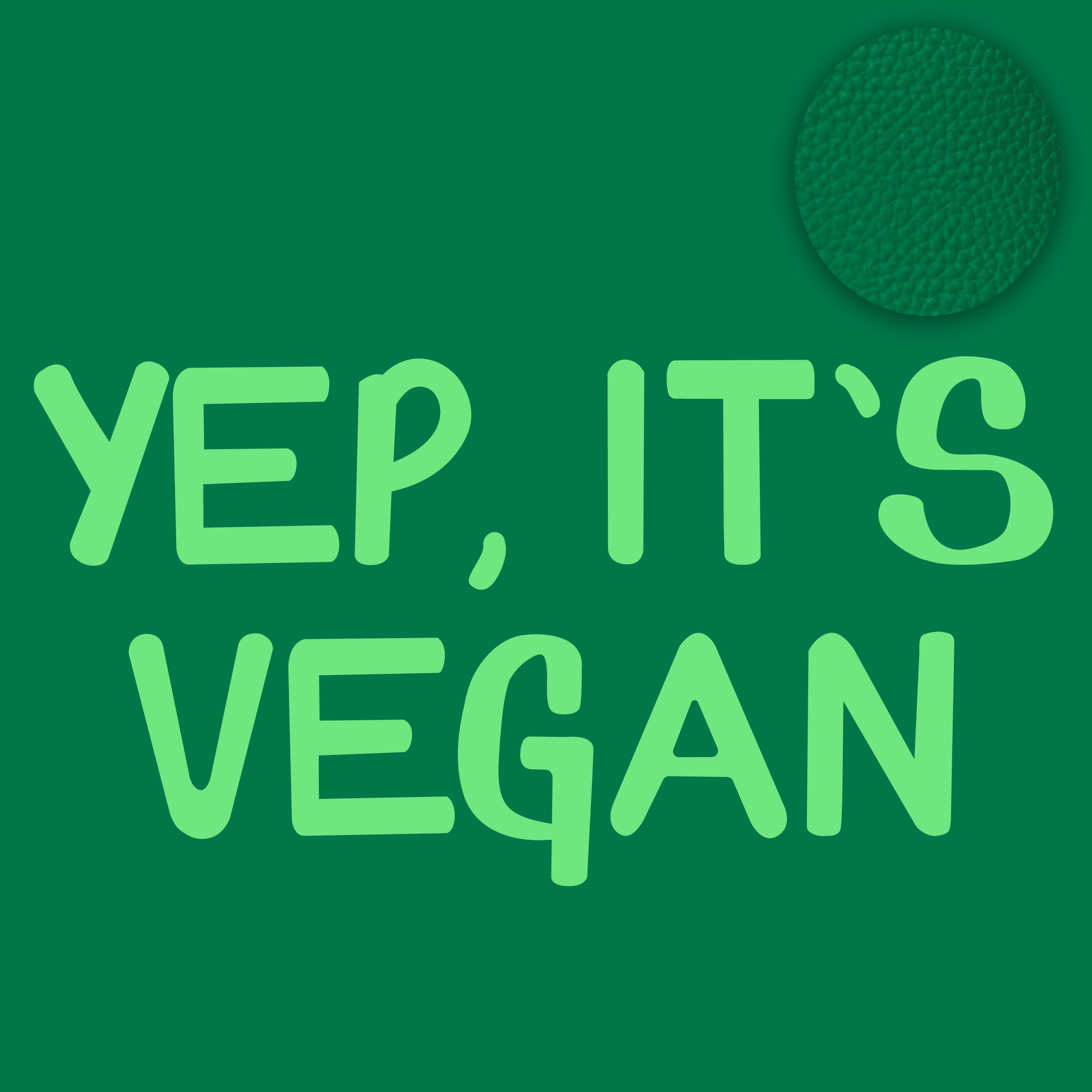 Yep It's Vegan | Veggie