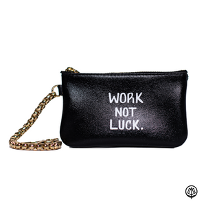 Work Not Luck | Wallet | Black