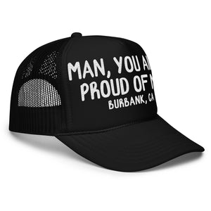 Man, You Ain't Proud Hat - Black