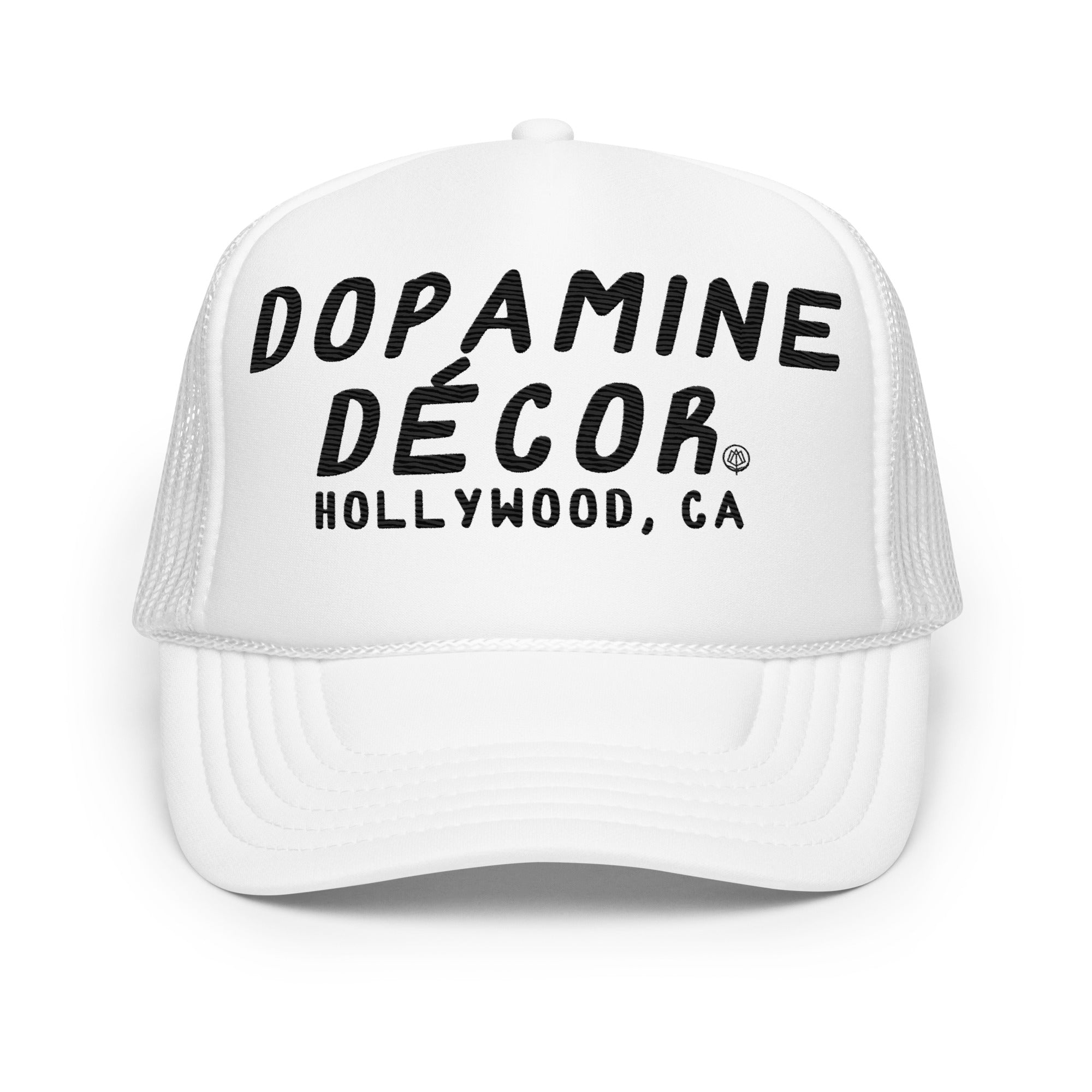 Dopamine Décor Hat - White