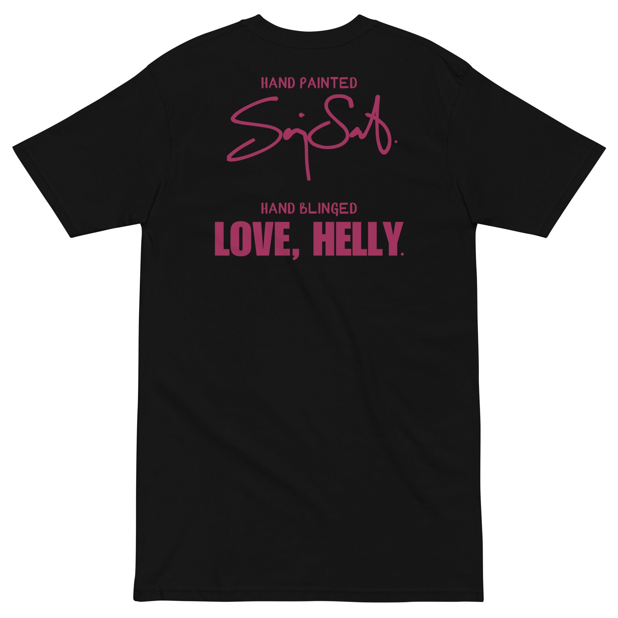 SH x Helly Tee - Black/Pink