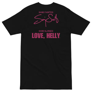 SH x Helly Tee - Black/Pink