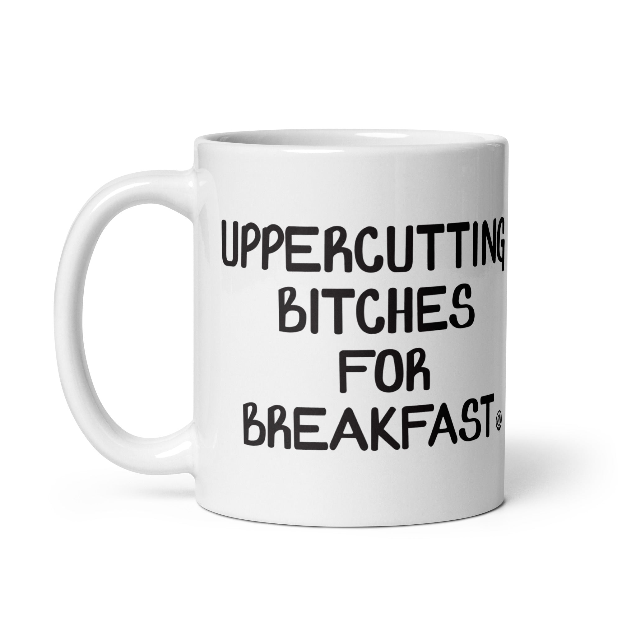 Uppercutting Mug - White