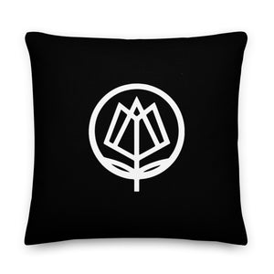 Busy Chillin Pillow - Black